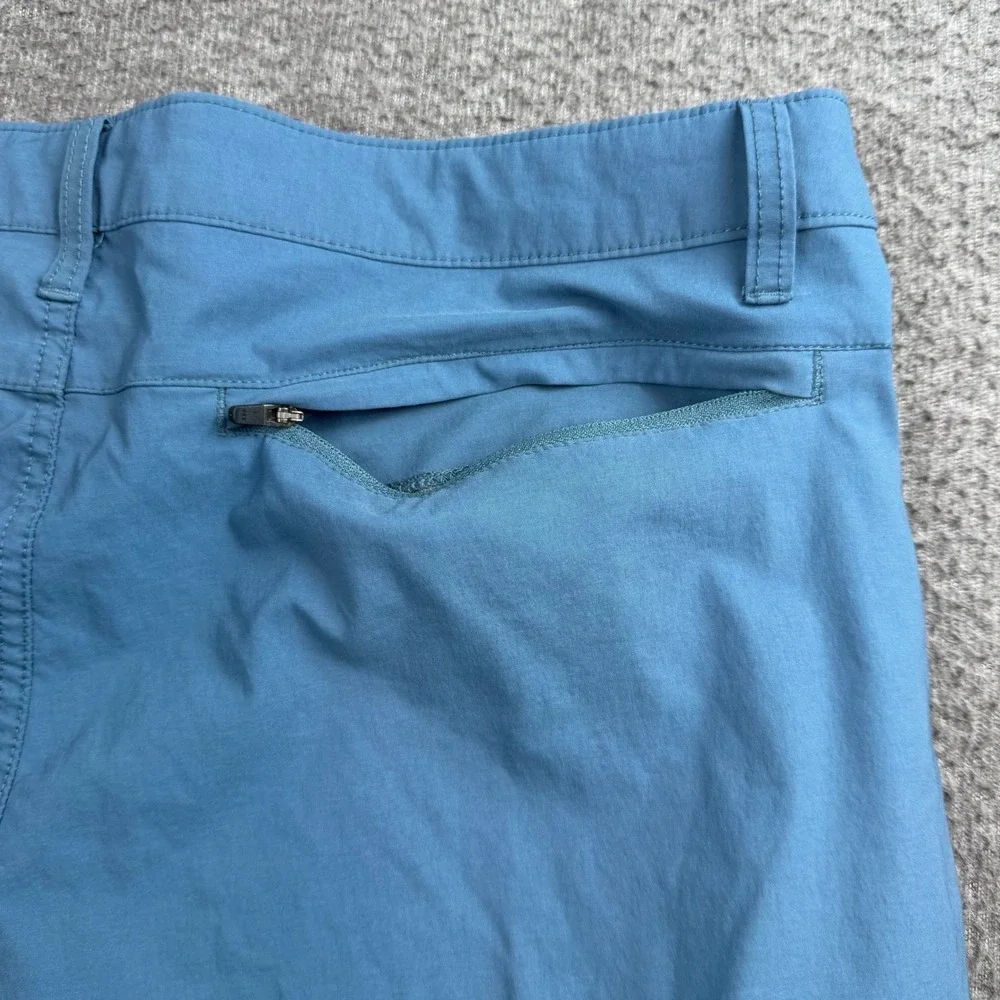 Weatherproof Vintage Shorts Mens 36 Blue Regular Fit Nylon Spandex Cargo 1361276